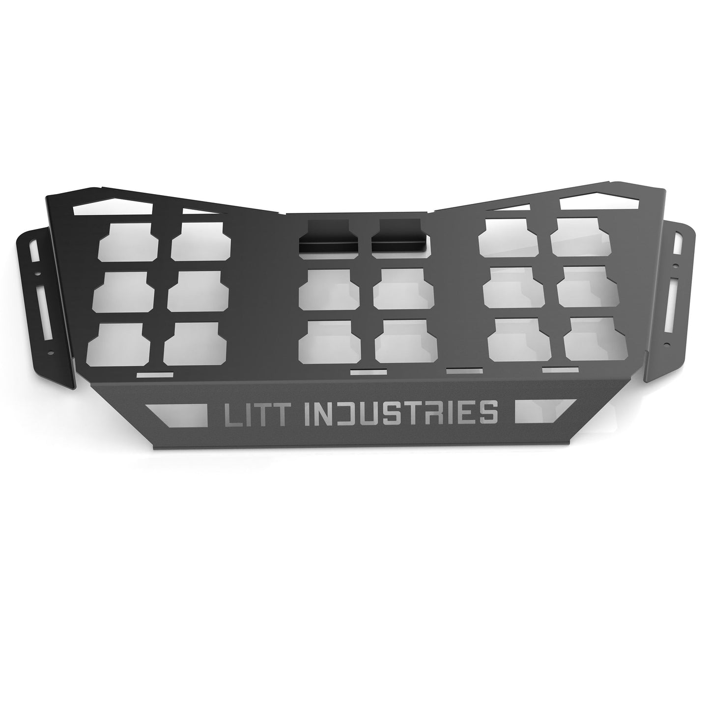 Litt Industries heavy duty triple milwaukee packout mount for the can am x3 the best off roading mounts for toolboxes and coolers