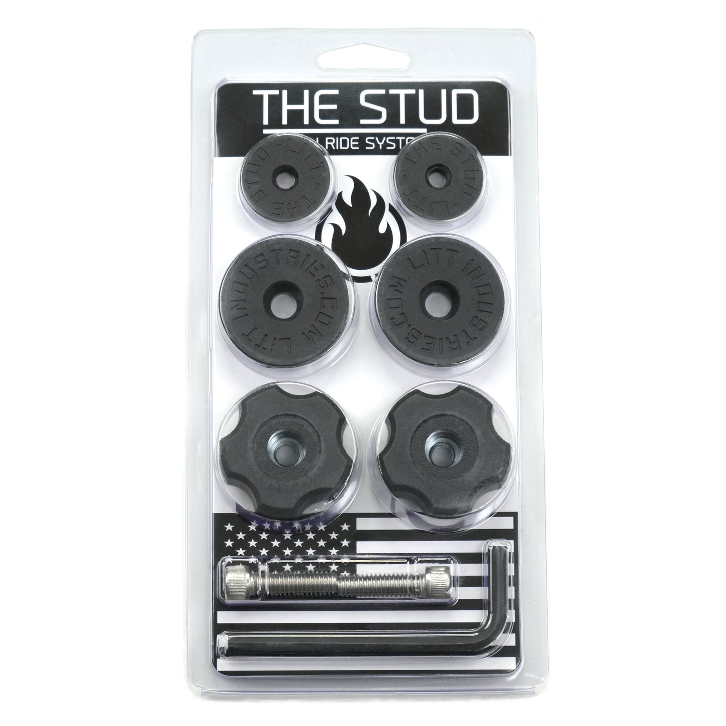 "The Stud" Solid Mount Lock N Ride Tie Down Anchor System for Polaris RZR XP