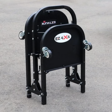 Folding Rolling Door Cart (4-Door)