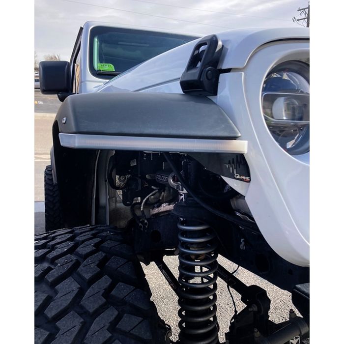 Jeep Wrangler JL Gladiator JT 9.5 x 0.75 Inch Slim Chop Kit DRL with Sequential Switchback Turn Signal and Side Marker Light