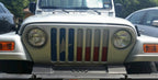 Texas State Flag Grille Insert