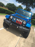 Texas State Flag Grille Insert