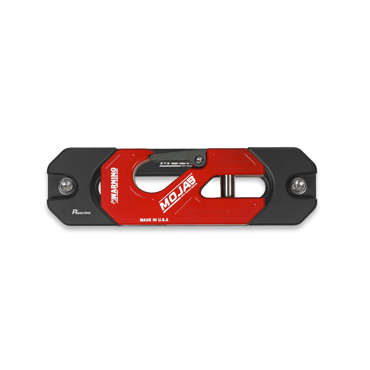 MOJAB Aluminum Recessed Winch Shackle with Fairlead Kit