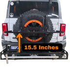 Jeep Wrangler JL (2018-2026) Cargo Carrier & Bike Rack | rucRak Grunt