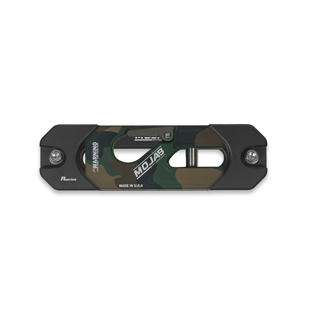 MOJAB Aluminum Recessed Winch Shackle with Fairlead Kit