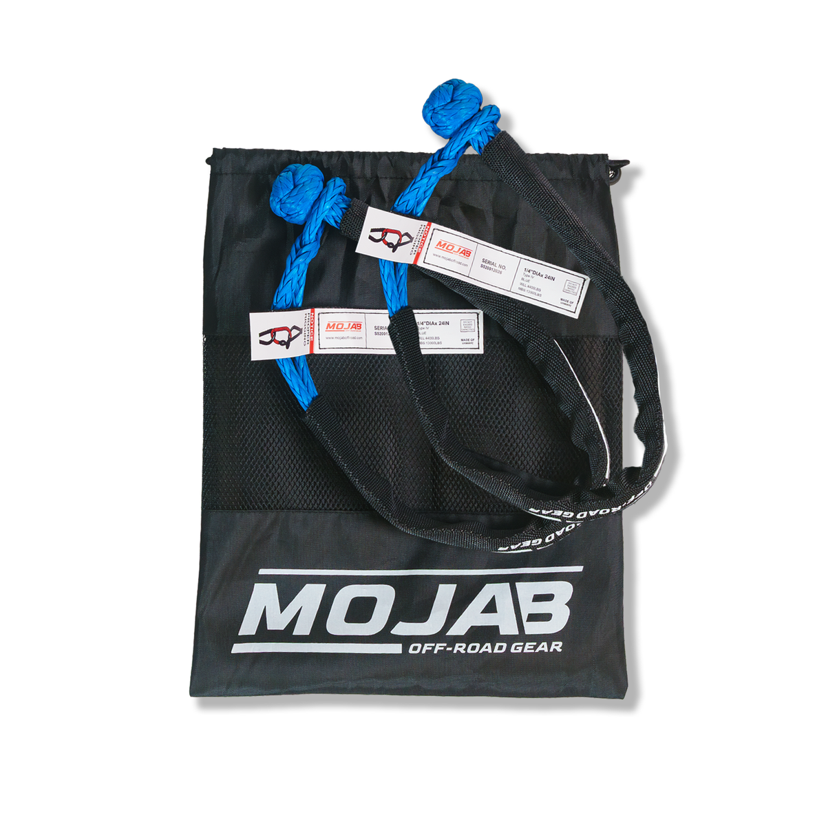 Soft Shackle 1/4'' x 24'' Set of 2 Shackles