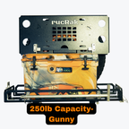 Swing Away Hitch Cargo Carrier & Bike Rack for SUVs, Trucks & RVs | rucRak GUNNY