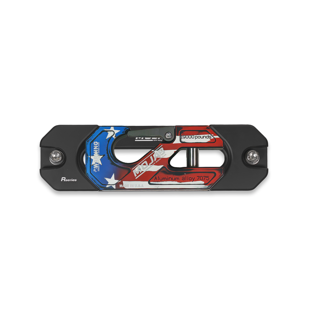 MOJAB Aluminum Recessed Winch Shackle with Fairlead Kit