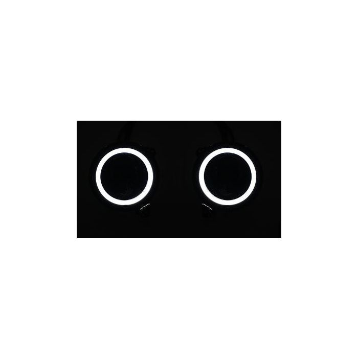 Jeep JK/CJ/TJ 7IN Headlights w/White DRL Halo and Amber Turn Signals