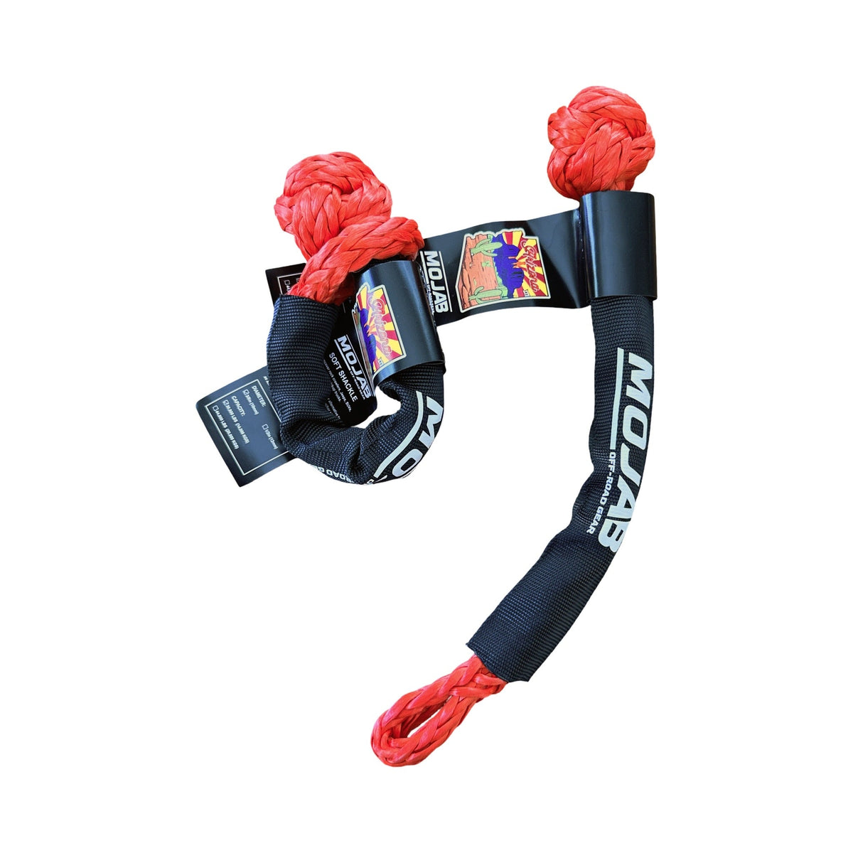 Soft Shackle 3/8’’ x 14’’ with sleeve- Set of 2 Shackles