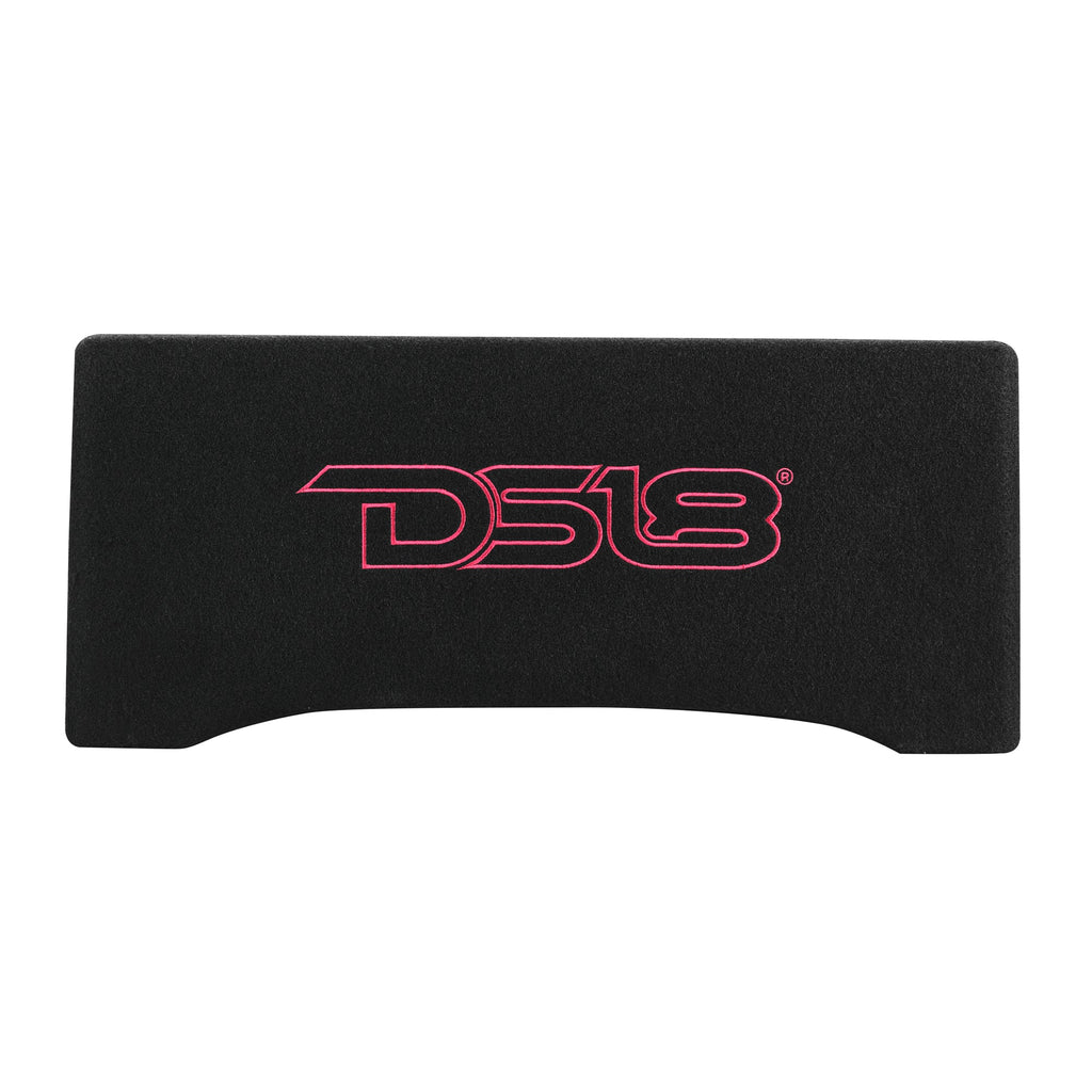 DFPU Under Seat 10” Shallow Subwoofer Enclosure | Sealed, Loaded, 600W RMS @ 2 Ohm