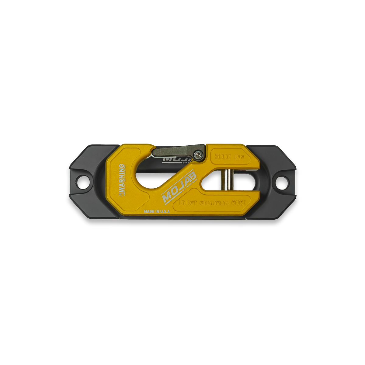 MOJAB UTV/SXS Aluminum Recessed Winch Shackle with Fairlead Kit