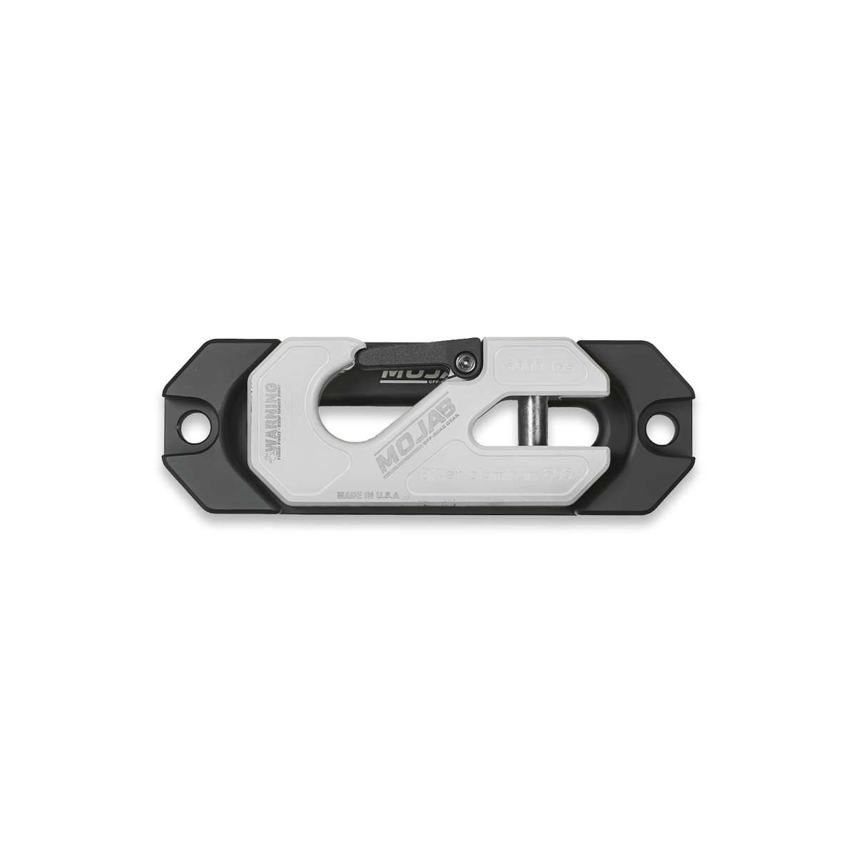 MOJAB UTV/SXS Aluminum Recessed Winch Shackle with Fairlead Kit
