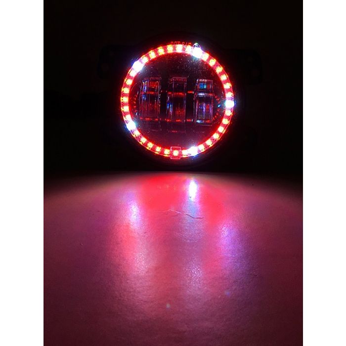 Jeep JK/CJ/TJ 4 Inch 30 Watt Fog Light RGB HD Accent