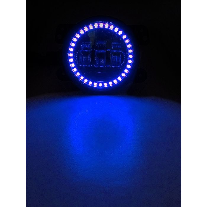 Jeep JK/CJ/TJ 4 Inch 30 Watt Fog Light RGB HD Accent