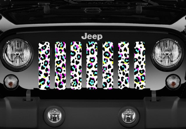 Platinum 90's Leopard Print Grille Insert