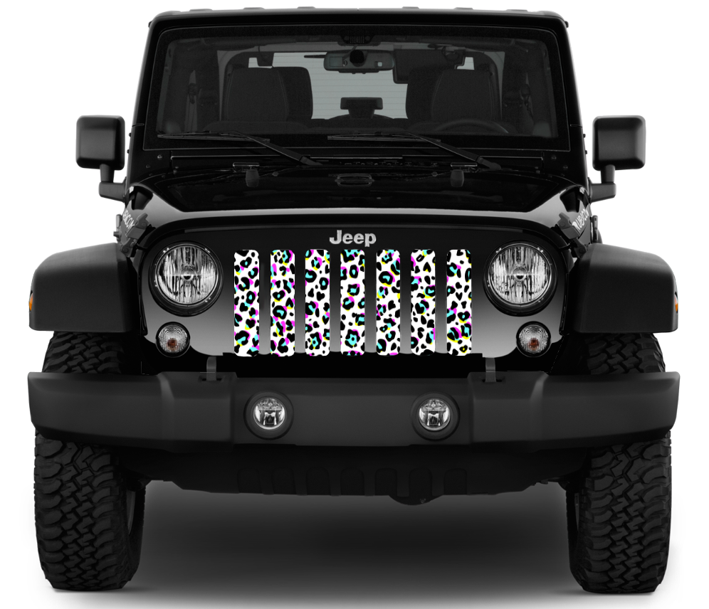 Platinum 90's Leopard Print Grille Insert