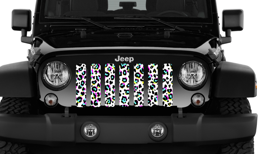 Platinum 90's Leopard Print Grille Insert