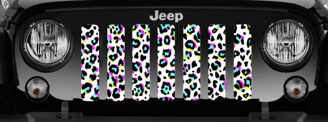 Platinum 90's Leopard Print Grille Insert