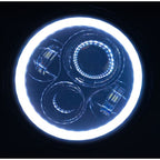 Jeep JK/CJ/TJ 7 Inch 45 Watt High/Low Headlight RGB HD Accent Tempest Series Quake LED