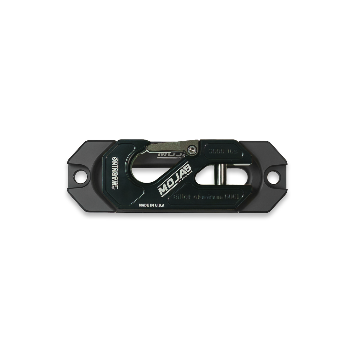 MOJAB UTV/SXS Aluminum Recessed Winch Shackle with Fairlead Kit
