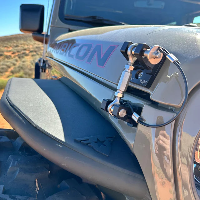 JK/JL/JT Billet Aluminum Hood Latch Set