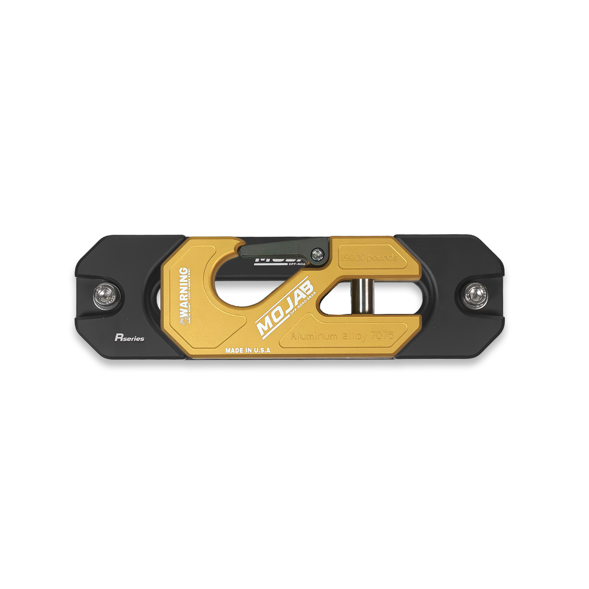 MOJAB Aluminum Recessed Winch Shackle with Fairlead Kit