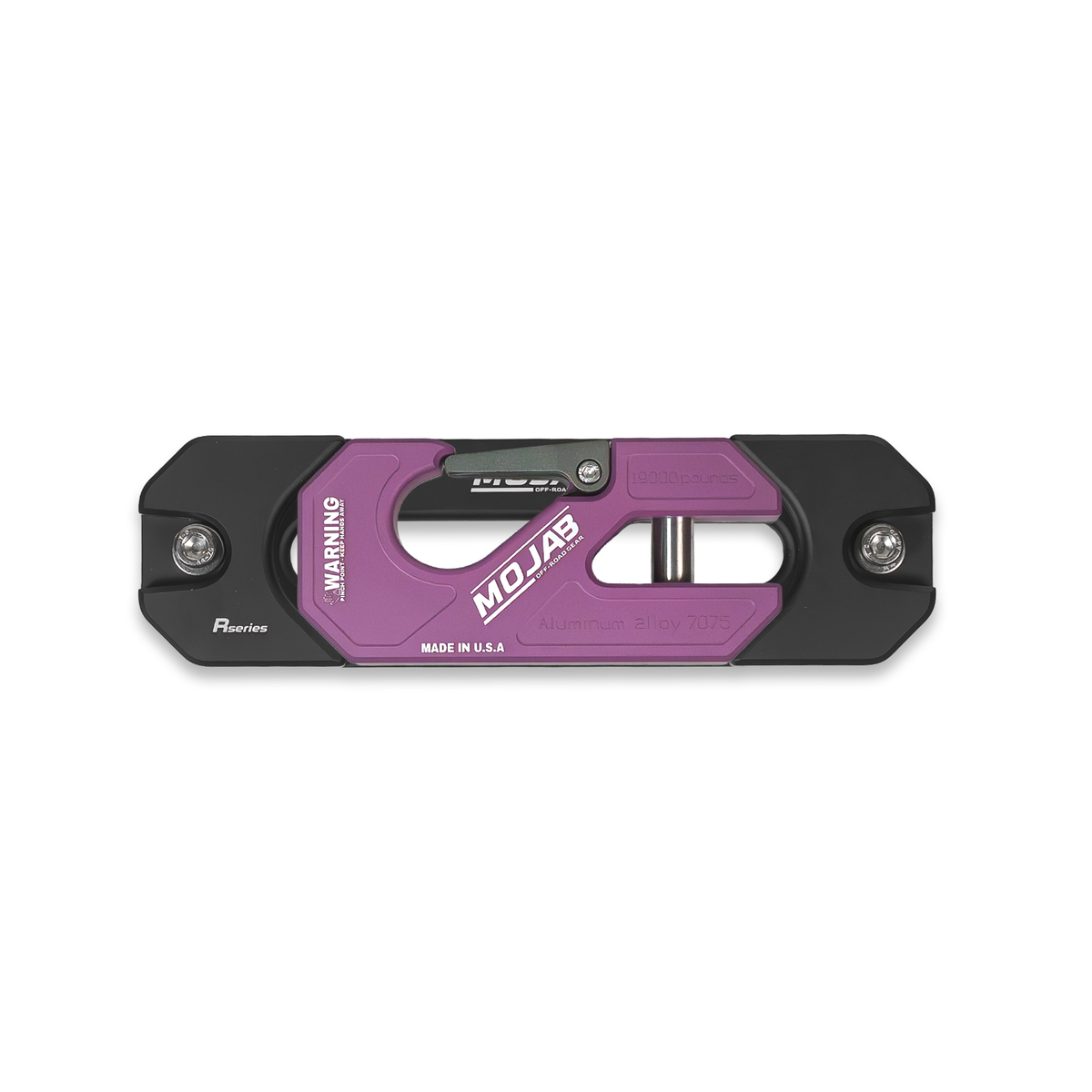MOJAB Aluminum Recessed Winch Shackle with Fairlead Kit