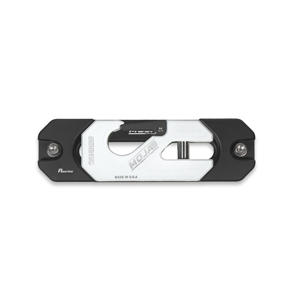 MOJAB Aluminum Recessed Winch Shackle with Fairlead Kit
