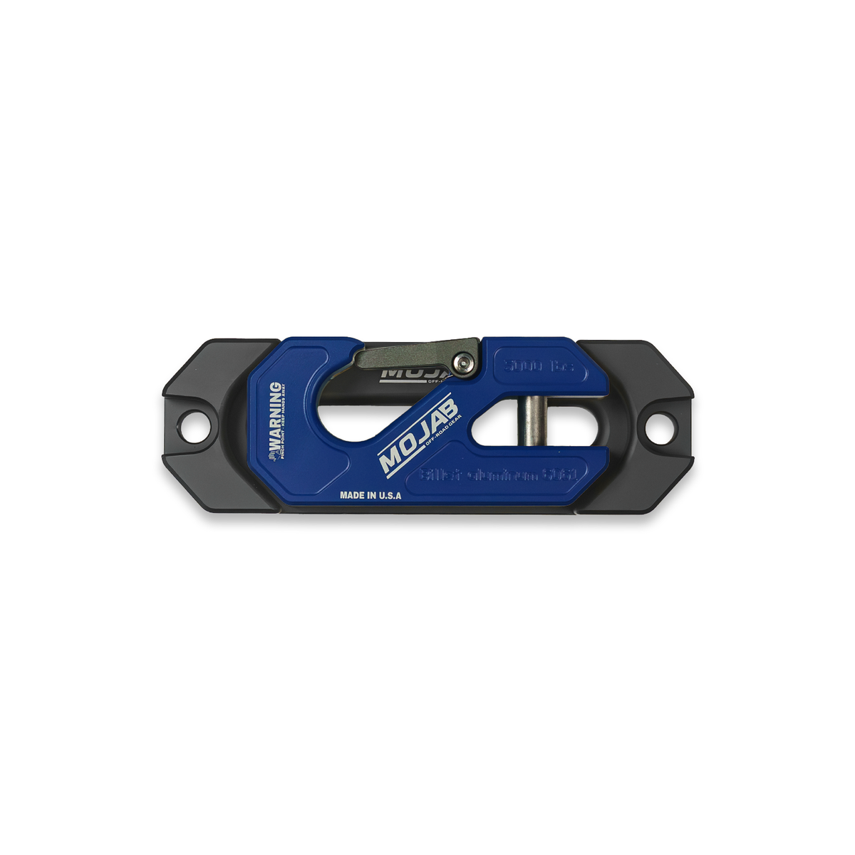 MOJAB UTV/SXS Aluminum Recessed Winch Shackle with Fairlead Kit