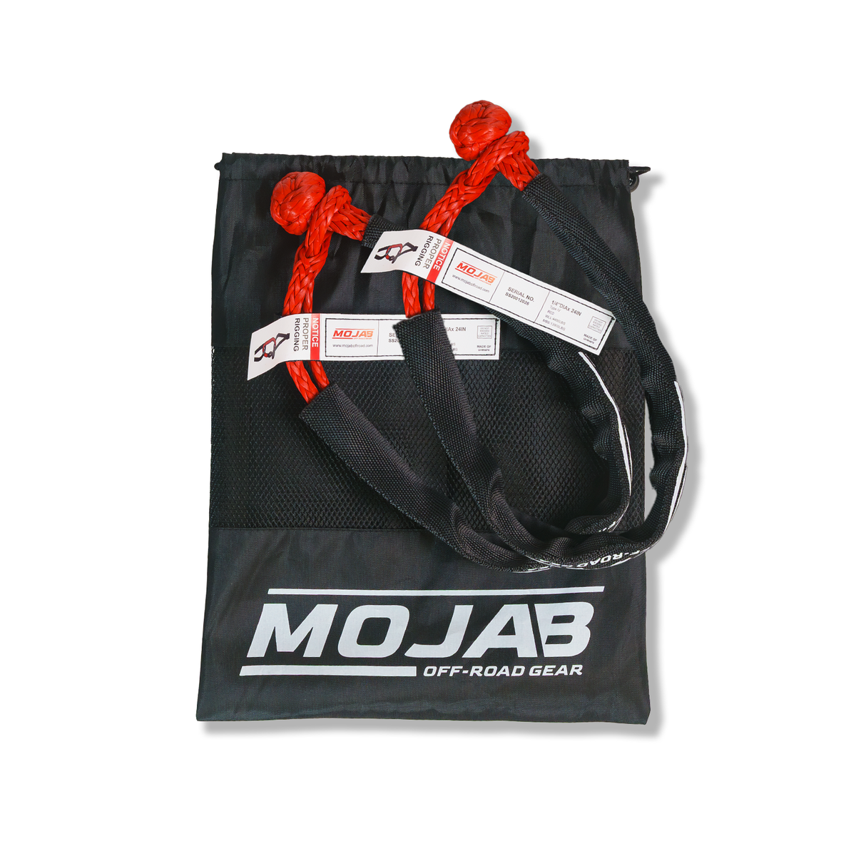 Soft Shackle 1/4'' x 24'' Set of 2 Shackles