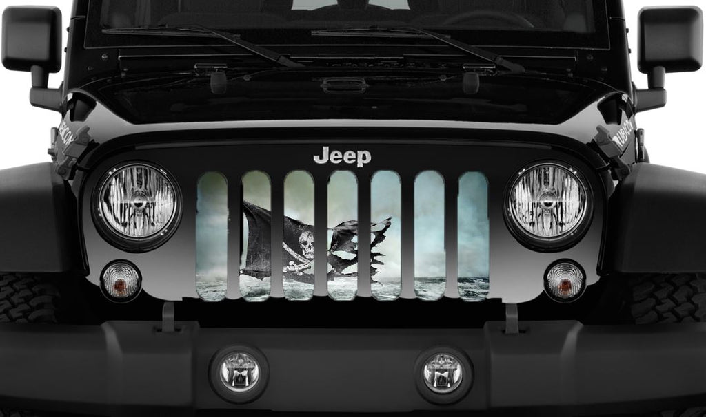 ARGH!!!! Pirate Flag Grille Insert
