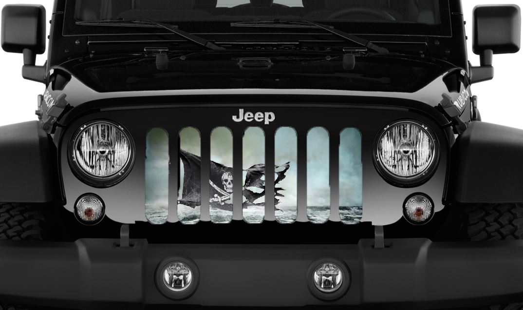 ARGH!!!! Pirate Flag Grille Insert