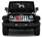 ARGH!!!! Red Pirate Flag Grille Insert