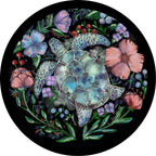 Artsy Sea Turtle Spare Tire Cover