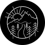 A Walk In The Woods Spare Tire Cover