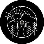 A Walk In The Woods Spare Tire Cover