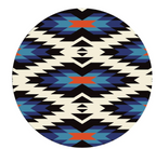 Aztec Serape Geometric Pattern Spare Tire Cover