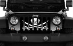 Platinum Ahoy Matey Pirate Flag Grille Insert