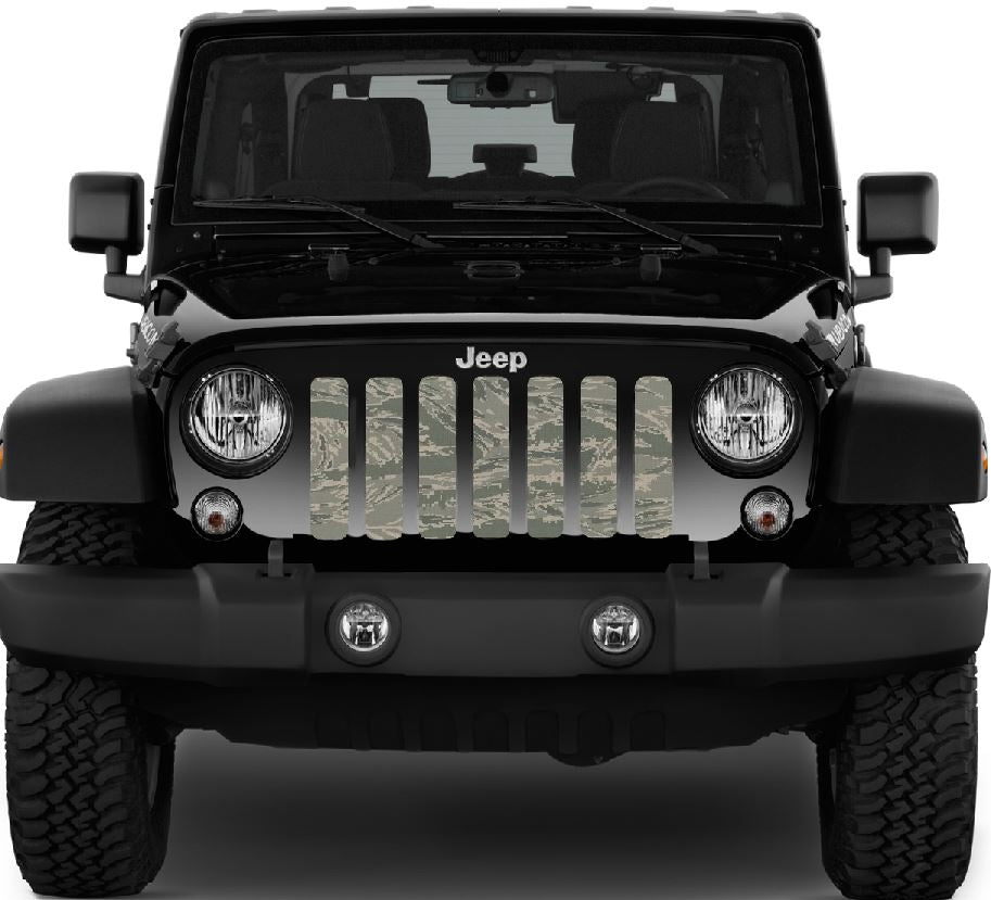 Vietnam War Tiger Stripe Camo Grille Insert