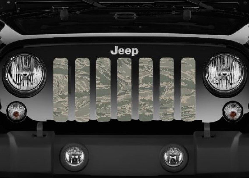 Vietnam War Tiger Stripe Camo Grille Insert