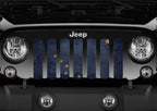 Alaska Grunge State Flag Grille Insert