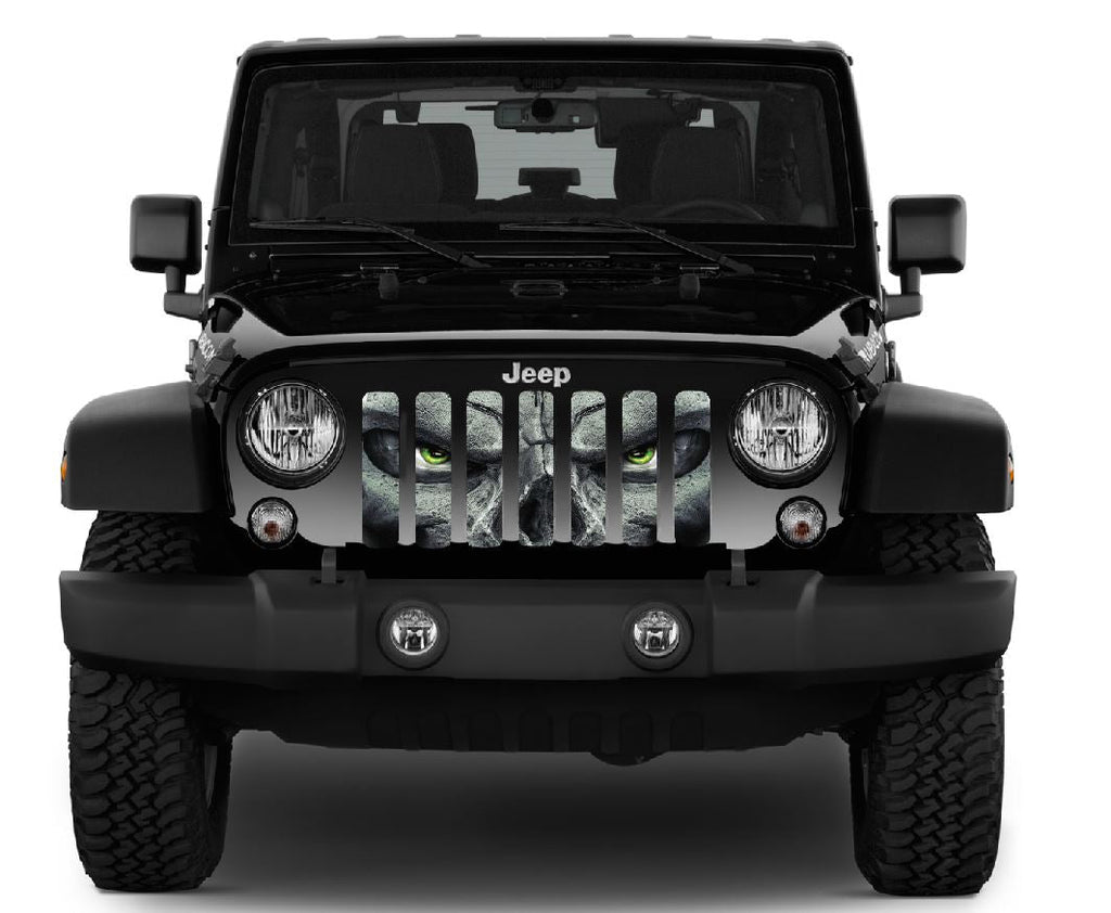 Always Watching (LIME Green Eyes) Grille Insert