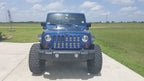 American Black and White Back the Blue Grille Insert