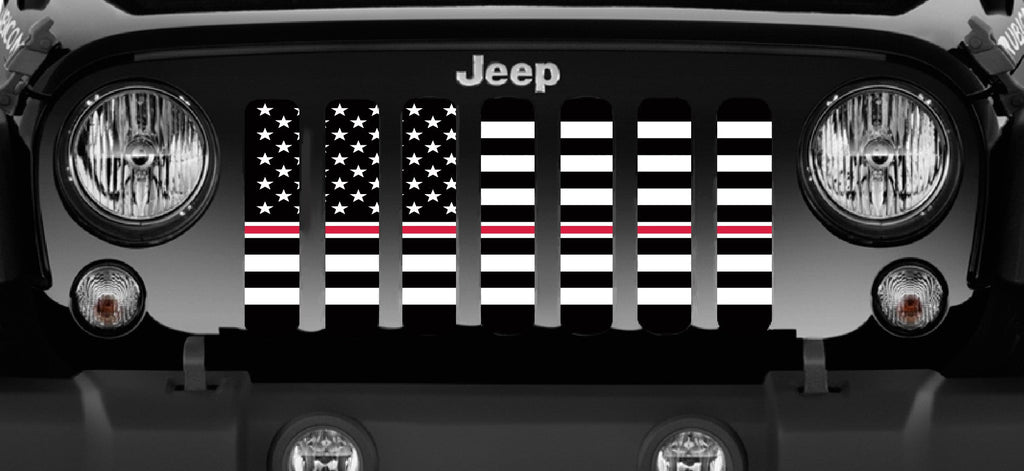 American Black and White Corrections Nurse Stripe Grille Insert