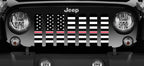 American Black and White Corrections Nurse Stripe Grille Insert