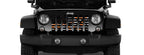 American Orange Camo Grille Insert
