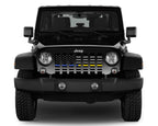 American Tactical Back the Blue and Gold Grille Insert