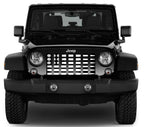 AMMO Flag Black and White Grille Insert