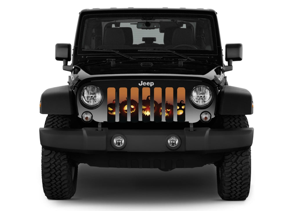 Angry Pumpkins Grille Insert